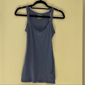 C&c hood tank top in blue